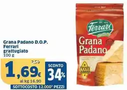 Sigma Grana padano d.o.p. ferrari grattugiato offerta