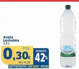 Sigma Acqua levissima offerta