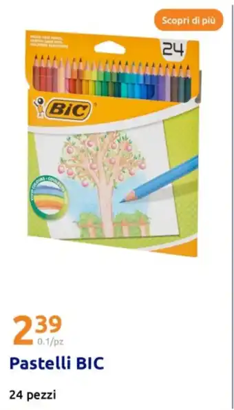 Action Pastelli BIC offerta