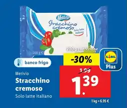 Lidl Merivio Stracchino cremoso offerta