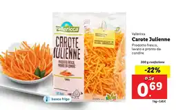 Lidl Vallericca Carote Julienne offerta