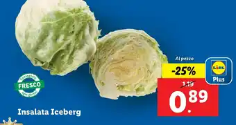 Lidl Insalata Iceberg offerta