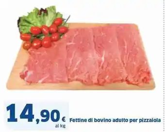 Sigma Fettine di bovino adulto per pizzaiola offerta