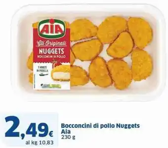 Sigma Bocconcini di pollo nuggets aia offerta