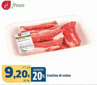 Sigma Costine di suino offerta