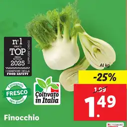 Lidl Finocchio offerta