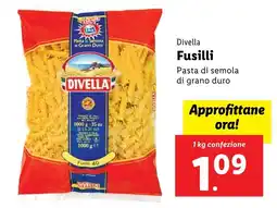 Lidl Divella Fusilli offerta