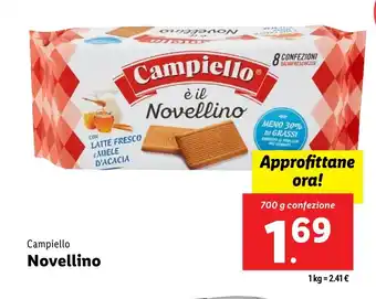 Lidl Campiello Novellino offerta