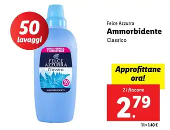 Lidl Felce Azzurra Ammorbidente offerta