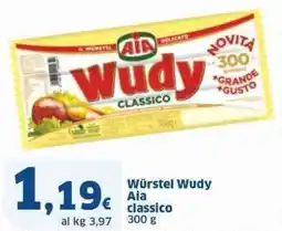 Sigma Würstel wudy aia classico offerta