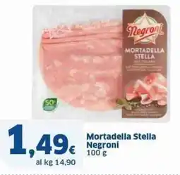 Sigma Mortadella stella negroni offerta