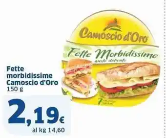 Sigma Fette morbidissime camoscio d'oro offerta