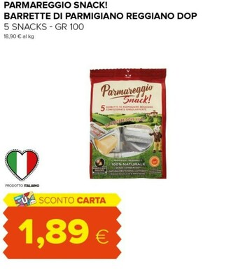 Tigre Parmigiano offerta