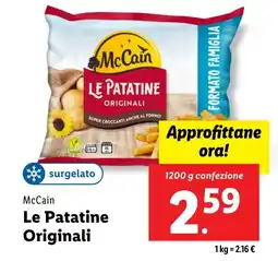 Lidl McCain Le Patatine Originali offerta