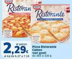 Sigma Pizza ristorante cameo vari gusti offerta