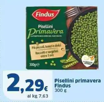 Sigma Pisellini primavera findus offerta