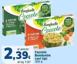 Sigma Coccole bonduelle vari tipi offerta