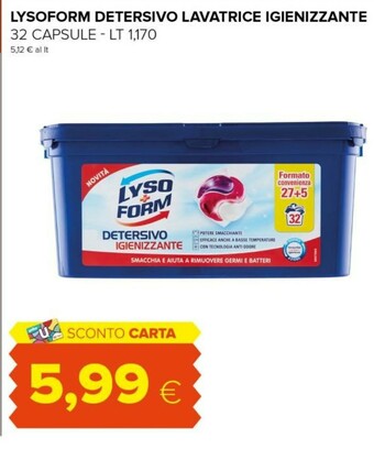 Tigre Detersivo lavatrice offerta