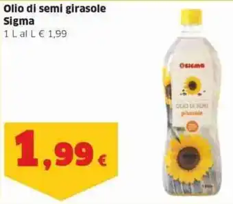 Sigma Olio di semi girasole sigma offerta