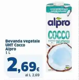 Sigma Bevanda vegetale uht cocco alpro offerta