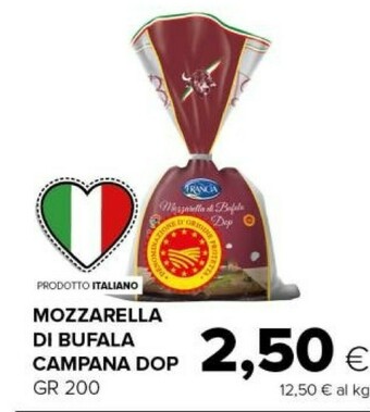 Tigre Mozzarella di bufala offerta