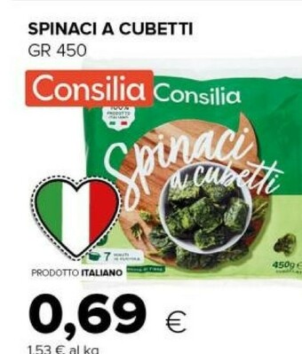 Tigre Spinaci offerta