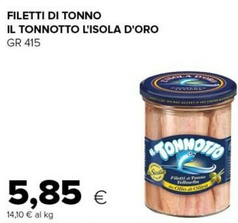 Tigre Tonno offerta