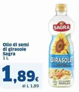 Sigma Olio di semi di girasole sagra offerta