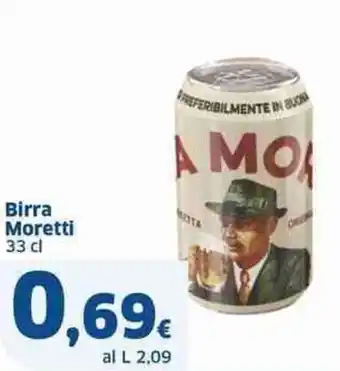 Sigma Birra moretti offerta