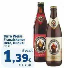 Sigma Birra weiss franziskaner hefe, dunkel offerta