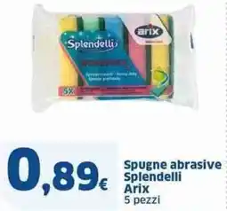 Sigma Spugne abrasive splendelli arix 5 pezzi offerta