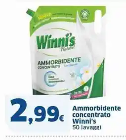 Sigma Ammorbidente concentrato winni's 50 lavaggi offerta