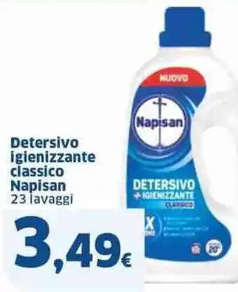 Sigma Detersivo igienizzante classicso napisan 23 lavaggi offerta