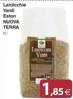 Docks Market Lenticchie Verdi Eston NUOVA TERRA offerta