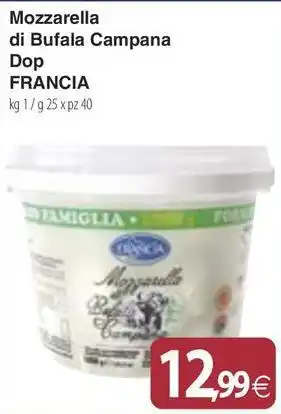 Docks Market Mozzarella di Bufala Campana Dop FRANCIA offerta