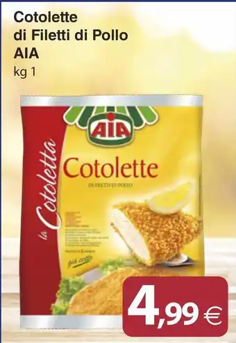 Docks Market Cotolette di Filetti di Pollo ΑΙΑ offerta