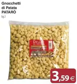 Docks Market Gnocchetti di Patata PATARÒ offerta