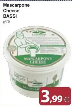 Docks Market Mascarpone Cheese BASSI offerta