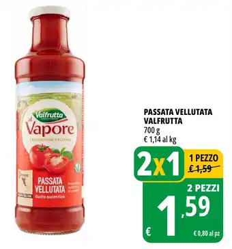 Tigros Passata vellutata VALFRUTTA offerta