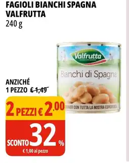 Tigros Fagioli bianchi spagna VALFRUTTA offerta