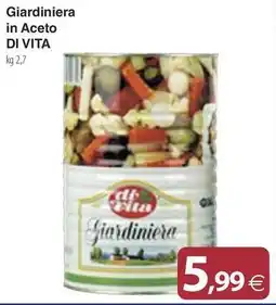 Docks Market Giardiniera in Aceto DI VITA offerta