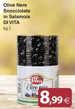 Docks Market Olive Nere Snocciolate in Salamoia DI VITA offerta