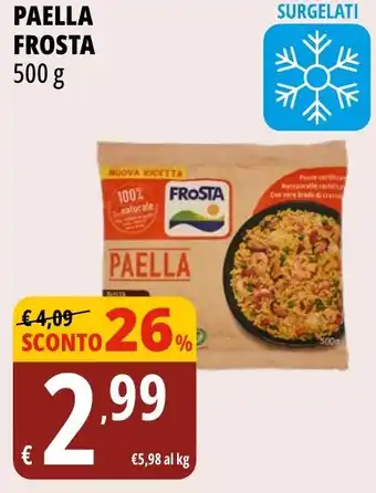 Tigros Paella FROSTA offerta