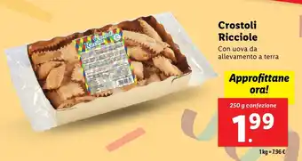 Lidl Crostoli Ricciole offerta