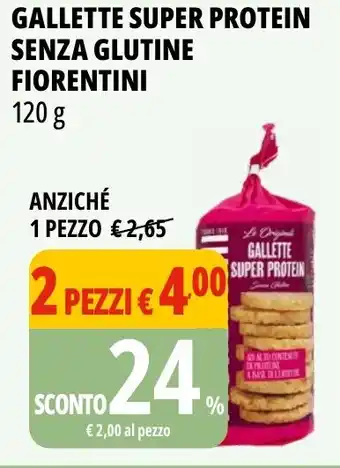 Tigros Gallette super protein senza glutine FIORENTINI offerta