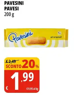 Tigros Pavesini PAVESI offerta