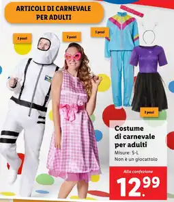 Lidl Costume di carnevale per adulti offerta