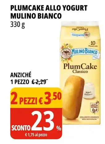 Tigros Plumcake allo yogurt MULINO BIANCO offerta