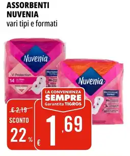 Tigros Assorbenti NUVENIA offerta