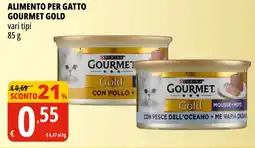 Tigros Alimento per gatto GOURMET GOLD offerta